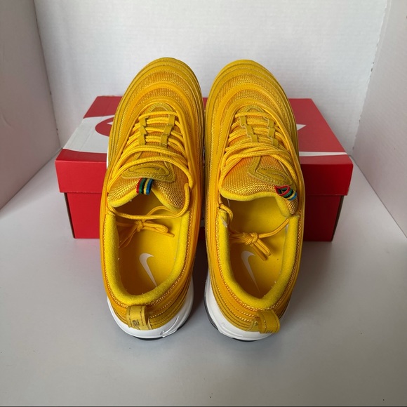 NIKE - Air Max 97 Olympic Yellow Sz11.5 - Picture 6 of 16